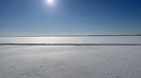 Pyhäjärven talvimaisema