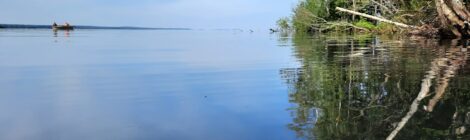 vene Pyhäjärvellä