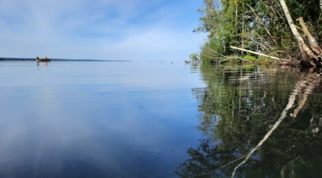 vene Pyhäjärvellä